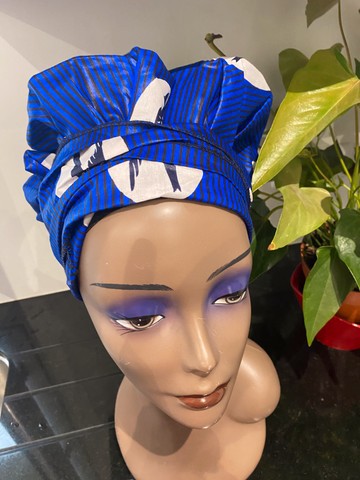Afro turban beanie