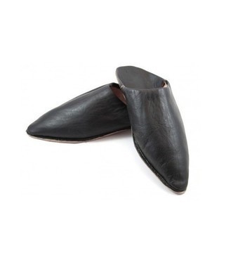 BIG SALE! Genuine Leather Slipper for Men and Women Handmade in Morocco By Cuiroma Craftsmen