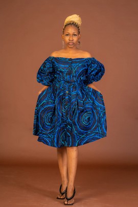 Robe mi-longue Stéphanie