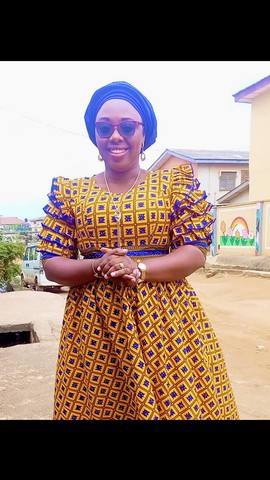 African print flared dress/Ankara print flared gown for Ceremonies
