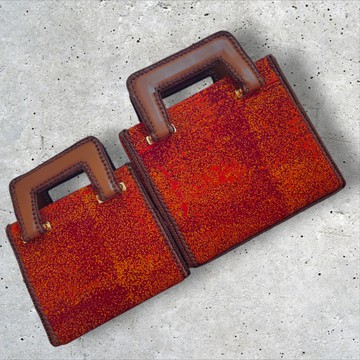African luxury handbag