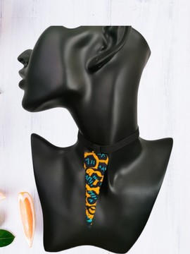NECK OF AFRICAN WAX TISSUE