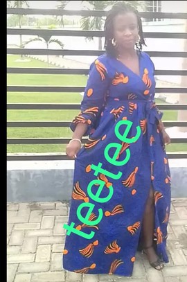Robe longue africaine Brkkytee Maxi, robe libre africaine
