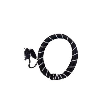 Black and White Ceremonial Lasso