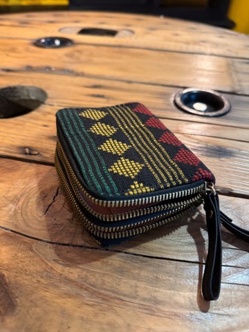 portefeuille en bogolan
