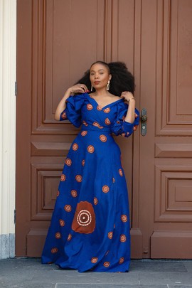 ANAN BLUE DRESS