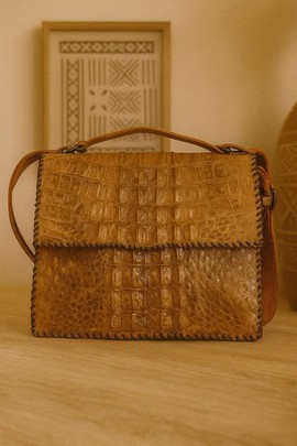 Handmade Crocodile Bag Mali 🇲🇱