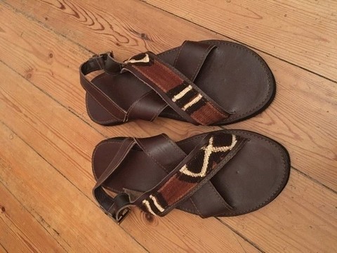 Sandales tribal chic etnic