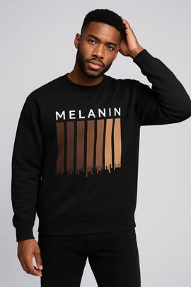 Sweatshirt - " Melanin"