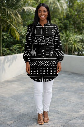 The Ayana Flow Shirt Dress – A story in motion