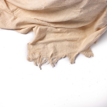 Plain Bogolan Off-white Throw