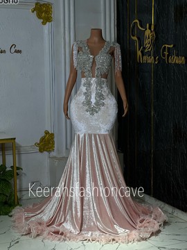 Long embellished sequin prom dress, formal graduation dress, evening gowns