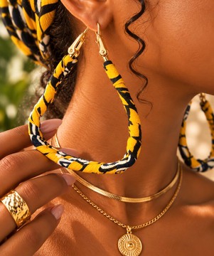 Boucles d’oreilles Soleil d’Or