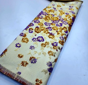 Tissu brocart de qualité, 5 yards