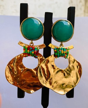 Gorgeous pair of Booked ethnic style ears