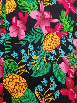 Wax fabrics 100% cotton 2 yards 1m80 "pineapple"