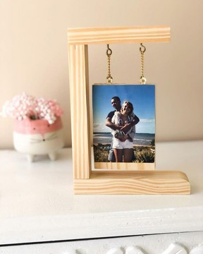 Wooden photo frame