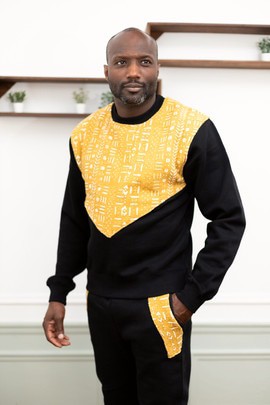 Bogolan Sand Sweatshirt