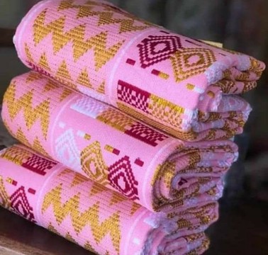 Ashanti Bonwire Kente -Hand woven
