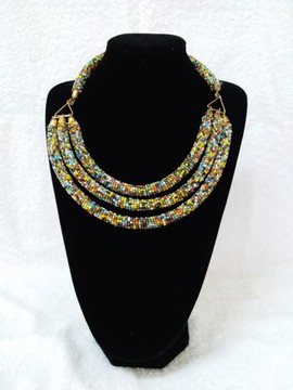 Collier / collier de perles / collier africain / cadeau pour elle / collier africain / perles zoulou