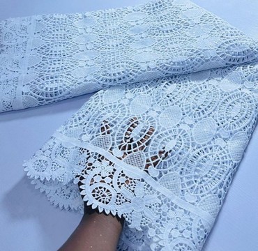 Cord Lace fabric 5 yards