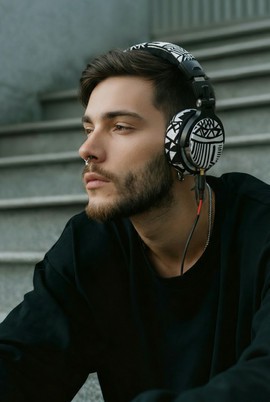Pro-50 Wired Stereo Studio Headphones Customize Wax Professional DJ Headphones