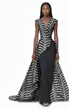 Sapphire  Evening Gown