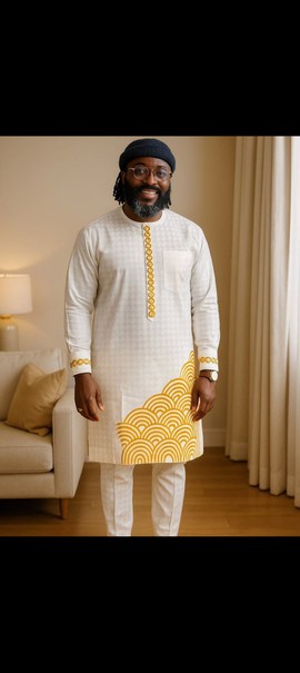 2 pièces, costume traditionnel homme africain, dansiki, mode homme africain, costume de mariage africain