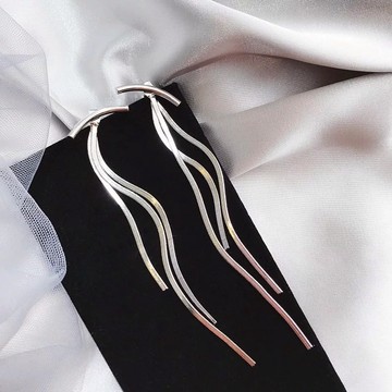 Earrings / African silver earing "freedom"