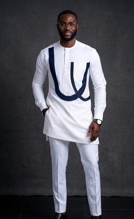 Kaftan pour homme Vêtements africains pour homme