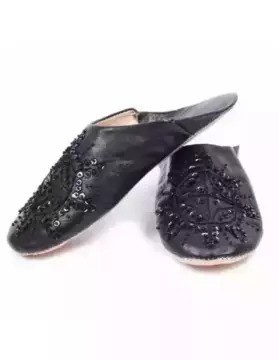 Women Fashion Genuine Leather Slippers