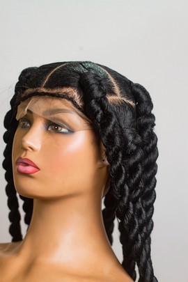 Jumbo Twist  on full lace,40 inches