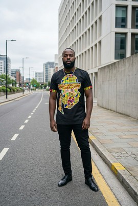 Chemise brodé homme
