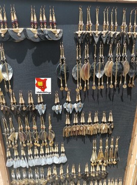 100 pairs Horn Earrings Bone Earrings Wholesale Assorted African Earrings Handmade Women jewellery
