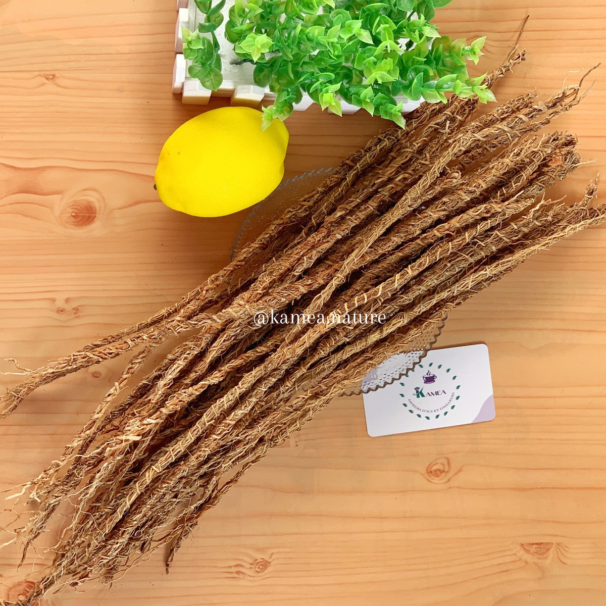 Lot De 10 Racines De Vétiver Naturel Khamare Gongoli – Qualité Supérieure Pour Bricolage Et Artisanat
