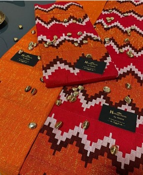 Ashanti Bonwire Kente -Hand woven