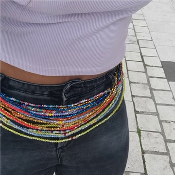Colliers rênes tailles Baya Binbin Zigida Sikida Belts