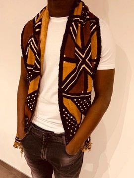 Bogolan scarf from Mali