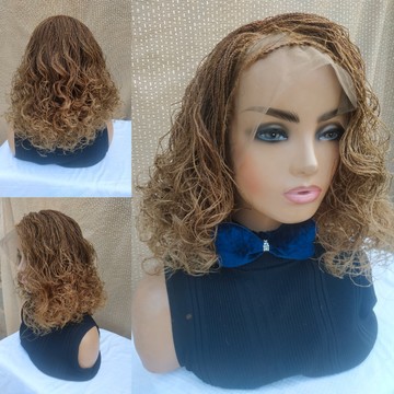Braids wig,wig for black women, frontal wig,micro braids,free shipping