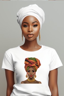 T-shirt - "Woman Turban