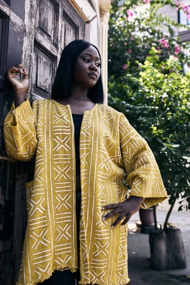 Amani Bogolan Cloak