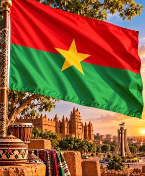 Drapeau Burkina Faso