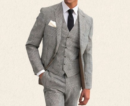 Stripe Suit bespoke suit