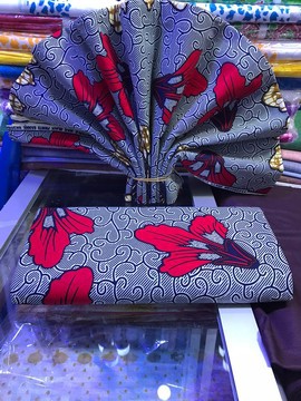 Wax fabric 6 yards