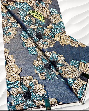 Grand Glitter Super wax Vlisco/Ankara wax/ Ankara Print