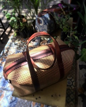 Travel Bag Medium Coffee Bean