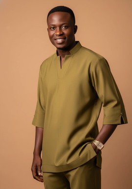 African Wedding Suit | Senator Suit | Dashiki Shirt | Men’s Kaftan