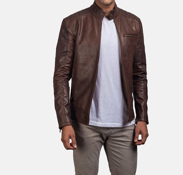 jacket pour homme en cuir original