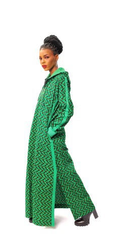 Robe longue Ankara avec capuche, Ankara Bubu, caftan imprimé africain, caftan Ankara