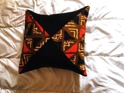 Coussin Bogolan de Woodin